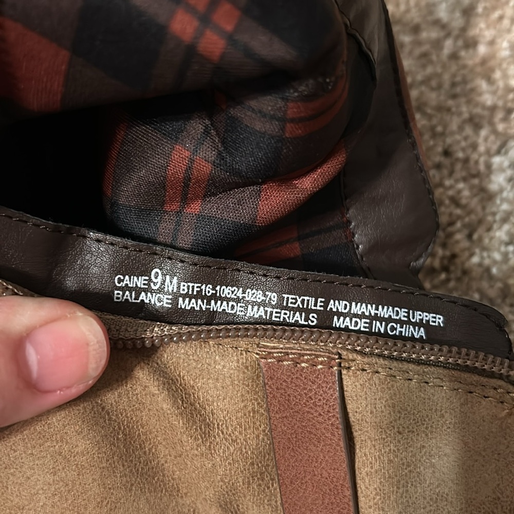 Baretraps Brown Half Boot Sz 9 - Picture 6 of 6